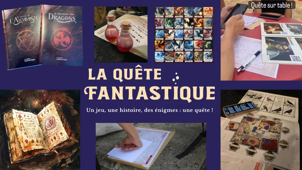 La quête fantastique lance son livre-Jeu !