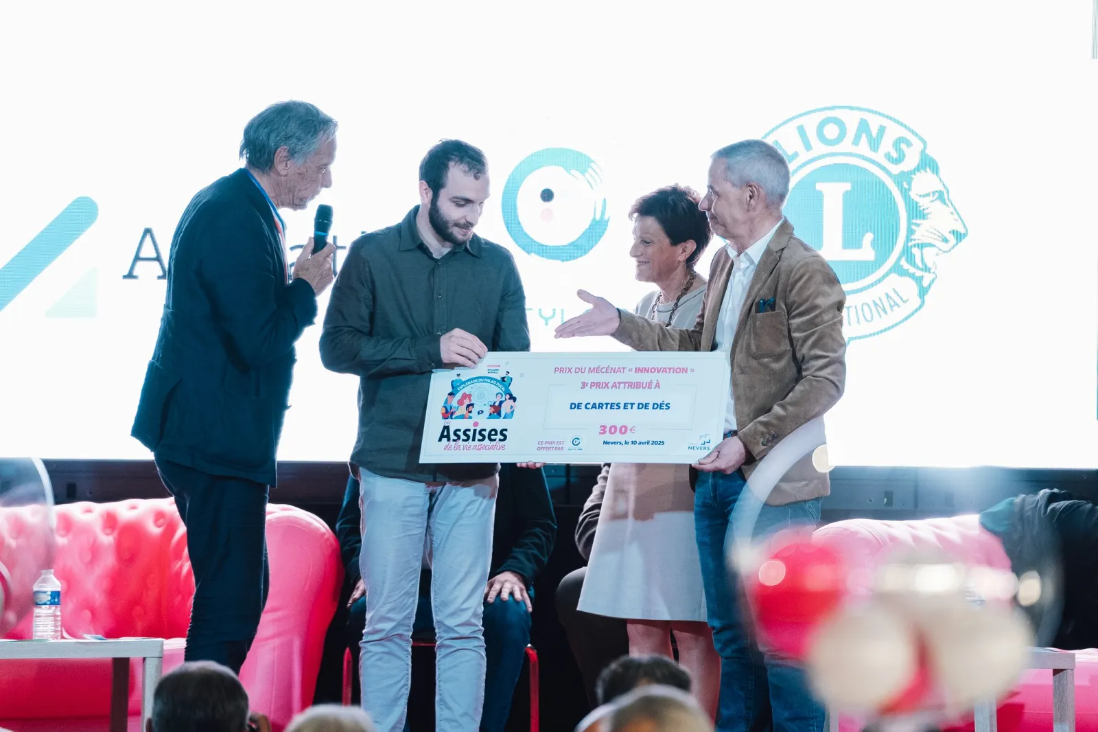 Prix du Mécénat & Prix du Bénévolat pour DCEDD